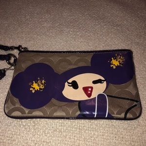 COACH Violette Wristlet